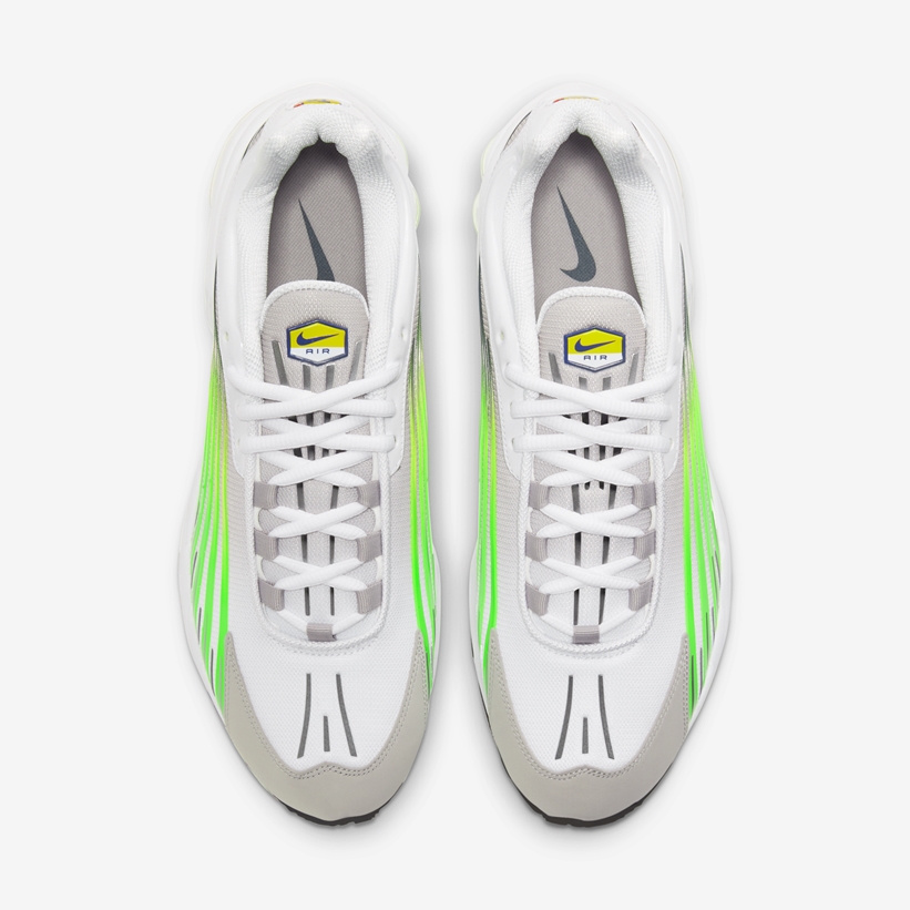 ナイキ エア マックス プラス 2 “ホワイト/ブライトネオン” (NIKE AIR MAX PLUS II “White/Bright Neon”) [CV8840-001]