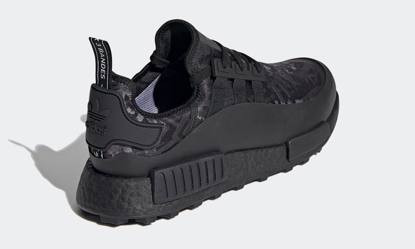 GORE-TEXを採用した防水アッパーを装備！adidas Originals NMD_R1 TR GTX “Triple Black” (アディダス オリジナルス エヌ エム ディー TR ゴアテックス “トリプルブラック”) [FZ3607]