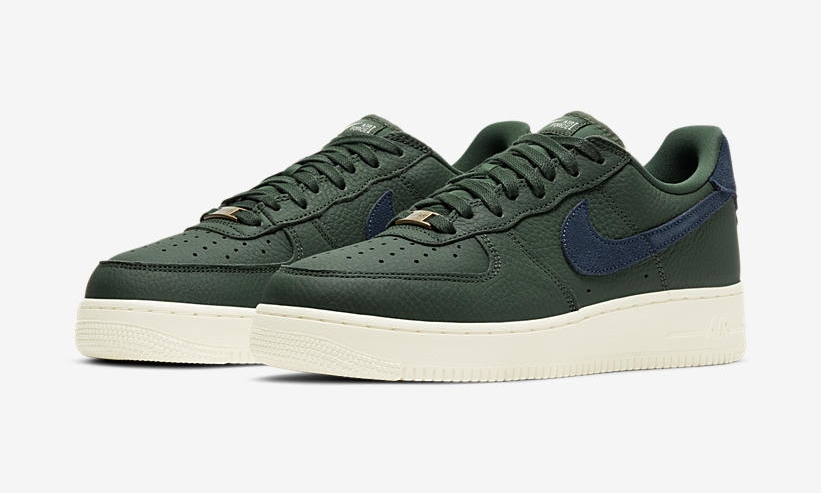 ナイキ エア フォース 1 07 ロー クラフト “ギャラクティックジェイド/ミッドナイトネイビー” (NIKE AIR FORCE 1 07 LOW CRAFT “Galactic Jade/Midnight Navy”) [CV1755-300]