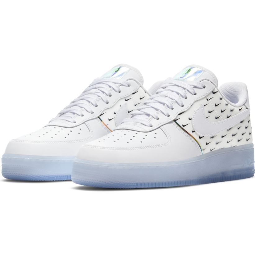 12/29 発売！ABC-MART GS 限定！ナイキ エア フォース 1 07 ロー プレミアム "ホログラフ/ホワイト" (NIKE AIR FORCE 1 07 LOW PREMIUM "Hologram/White")