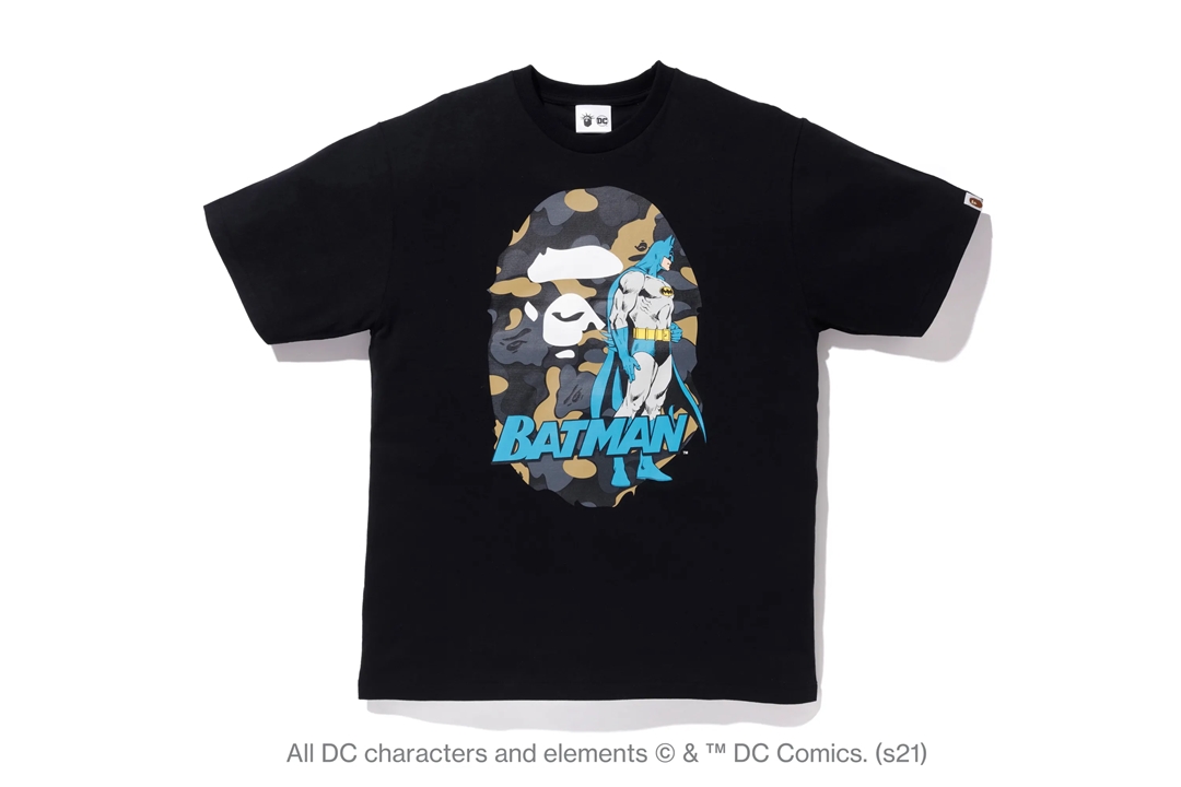 A BATHING APE × DC コラボが2021年 1/2 発売 (ア ベイシング エイプ ディーシー)