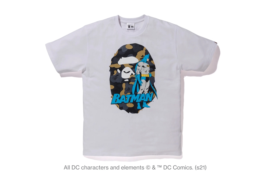 A BATHING APE × DC コラボが2021年 1/2 発売 (ア ベイシング エイプ ディーシー)