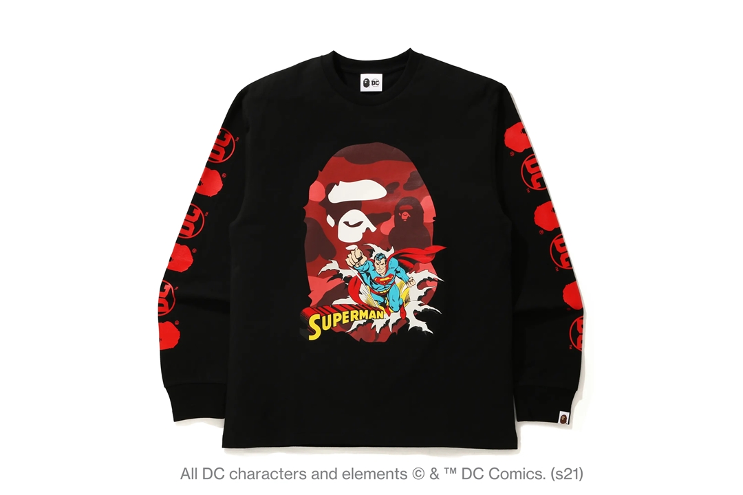 A BATHING APE × DC コラボが2021年 1/2 発売 (ア ベイシング エイプ ディーシー)