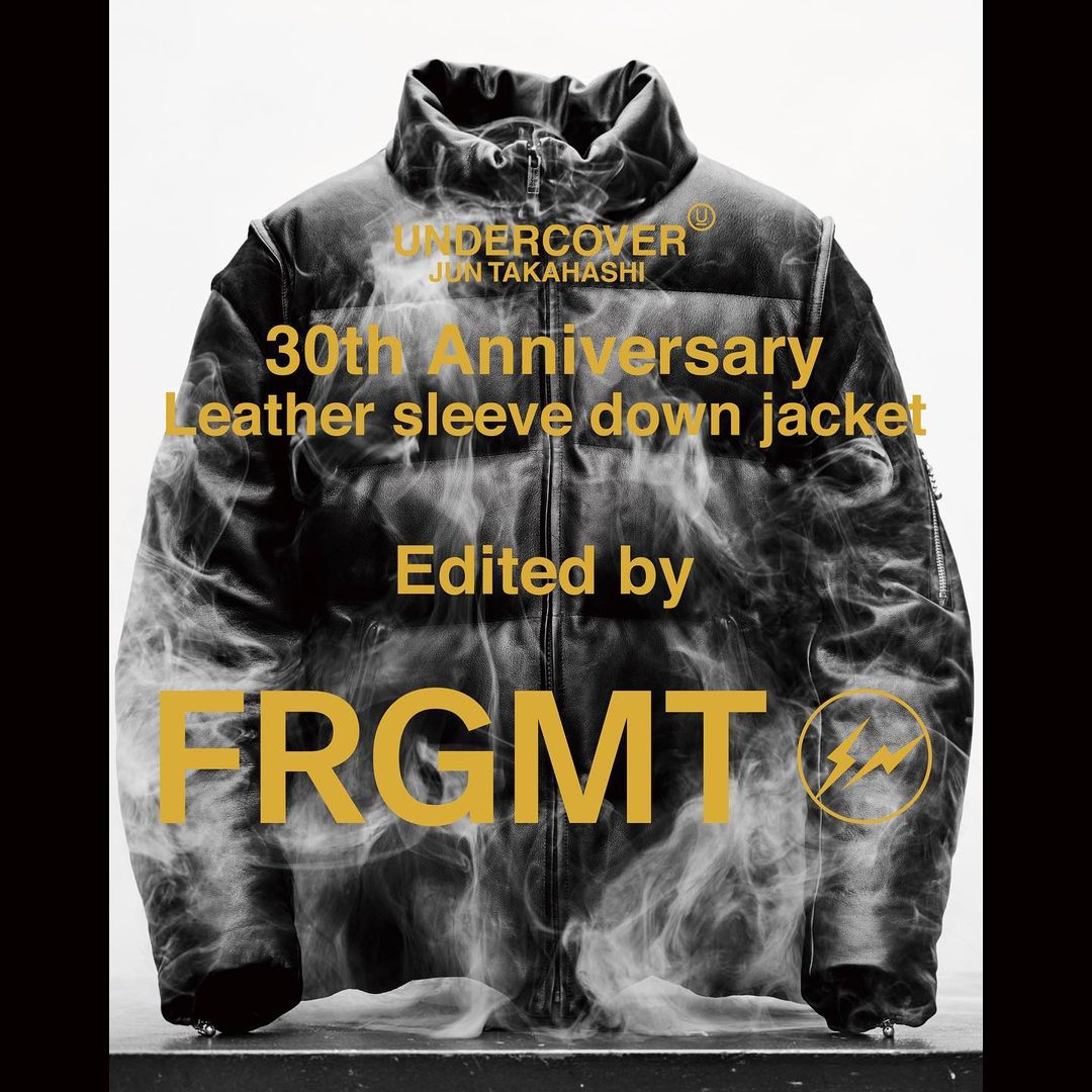 UNDERCOVER 30周年を記念し、FRAGMENT/sacai/N.HOOLYWOODなどの全5ブランドが再構築したレザースリーブダウンジャケットを1/9 から発売 (アンダーカバー フラグメント 藤原ヒロシ サカイ エヌハリウッド)