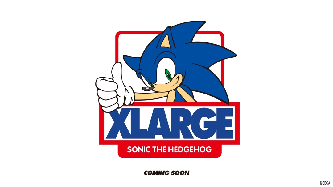 【2021年 1/1 発売】XLARGE × Sonic the Hedgehog (エクストララージ ソニック・ザ・ヘッジホッグ)