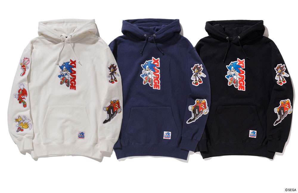 【2021年 1/1 発売】XLARGE × Sonic the Hedgehog (エクストララージ ソニック・ザ・ヘッジホッグ)