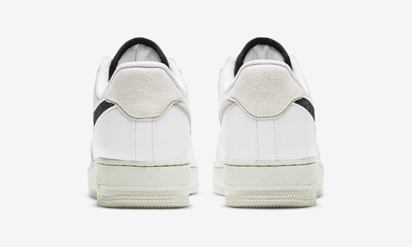 ナイキ エア フォース 1 07 ロー SE “ホワイト/ライトボーン/ブラック” (NIKE AIR FORCE 1 07 LOW SE “White/Light Bone/Black”) [DA6682-100]