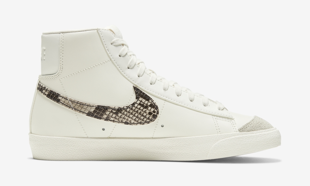 国内 1/22 発売！ナイキ ブレーザー ミッド 77 ビンテージ “ホワイト/スネーク” (NIKE BLAZER MID 77 VINTAGE “White/Snake”) [DA8736-100]