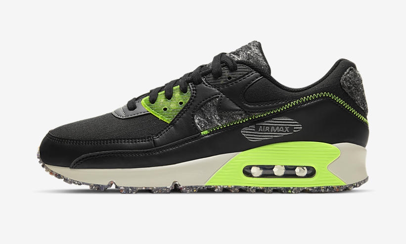 国内 1/9 発売！ナイキ エア マックス 90 “ブラック/エレクトリックグリーン/スモークグレー” (NIKE AIR MAX 90 “Black/Electric Green/Smoke Grey”) [DD0383-001]