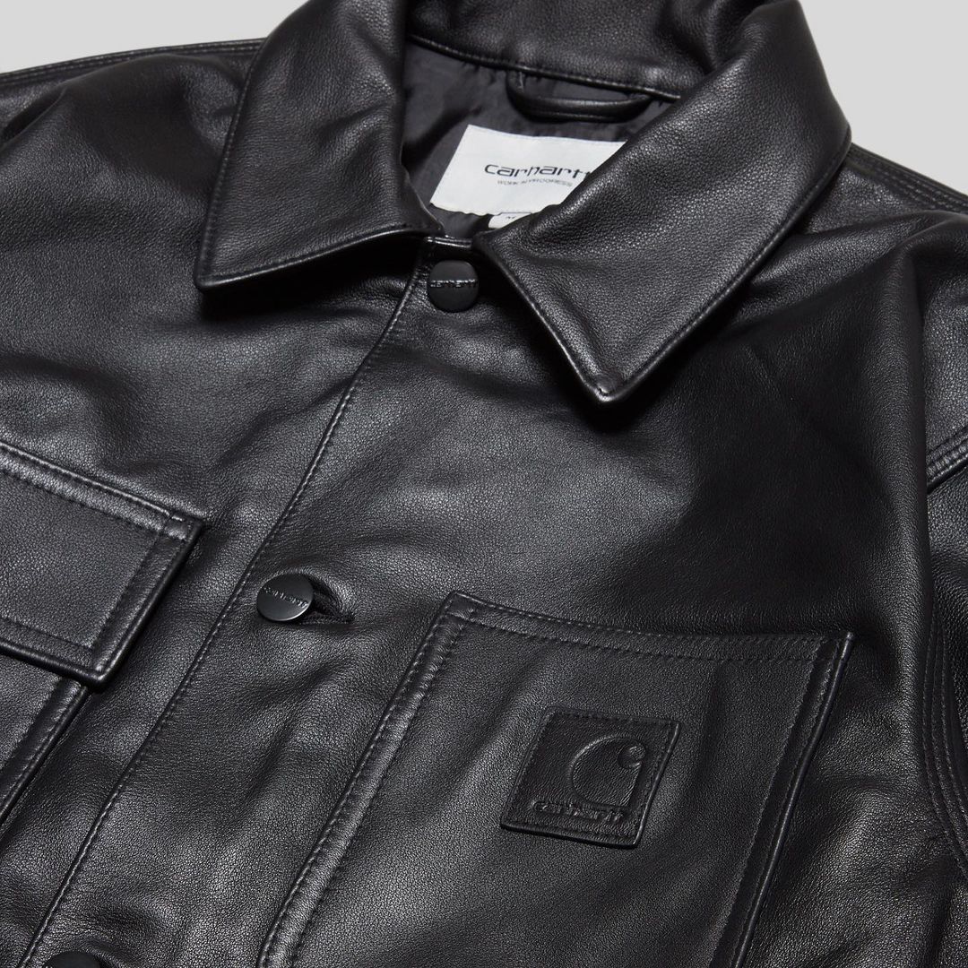 【Carhartt WIP Store 2021年 初売り】Carhartt WIP限定展開 “2021 LEATHER CHORE COAT”が1/2 発売 (カーハート)