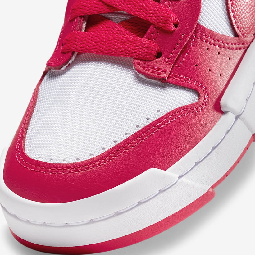 1/7 発売！ナイキ ダンク ロー ディスラプト “サイレンレッド/ホワイト” (NIKE WMNS “DUNK” LOW DISRUPT “Siren Red/White”) [CK6654-601]