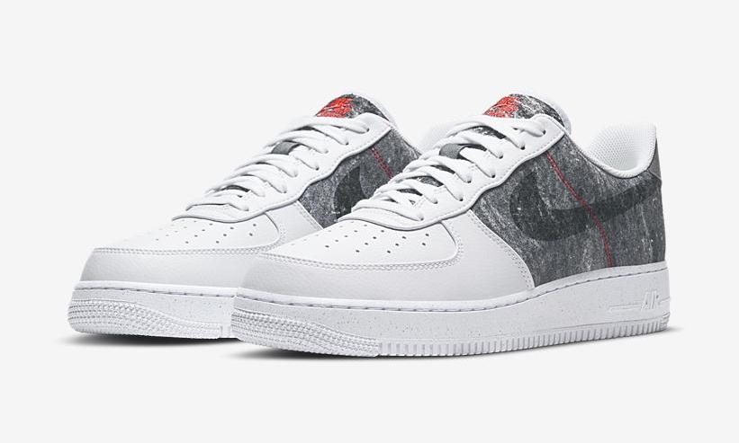 1/7 発売！ナイキ エア フォース 1 07 ロー “ホワイト/クリア/ライトスモークグレー” (NIKE AIR FORCE 1 07 LOW “White/Clear/Light Smoke Grey”) [CV1698-100]