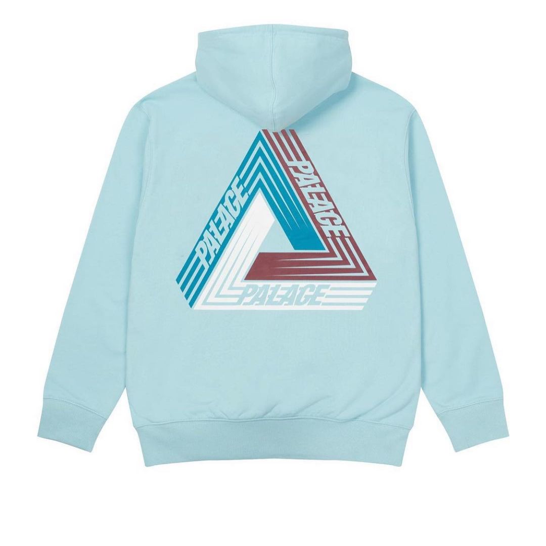 Palace Skateboards “TRI-DART HOODIE” 7カラーが2021年 1/2 発売 (パレス スケートボード)