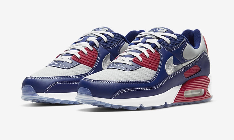 海外 1/19 発売！ナイキ エア マックス 90 “ネイビー/グレー/レッド” (NIKE AIR MAX 90 “Navy/Grey/Red”) [DD8457-400]