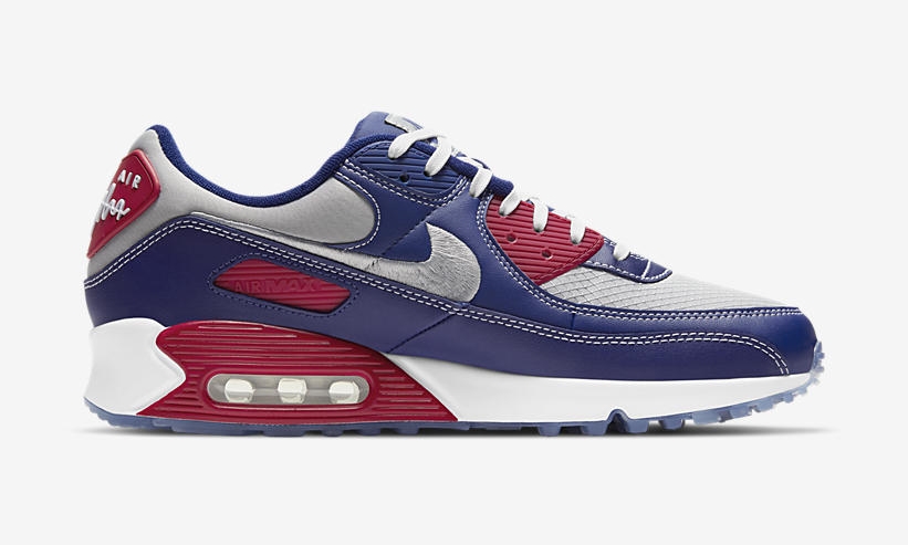 海外 1/19 発売！ナイキ エア マックス 90 “ネイビー/グレー/レッド” (NIKE AIR MAX 90 “Navy/Grey/Red”) [DD8457-400]