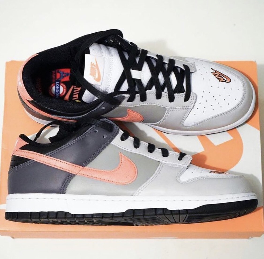 2021年 発売予定！NIKE DUNK LOW “EKIN” White/Neutral Grey/Medium Grey/Orange Trance (ナイキ ダンク ロー ミディアムグレー/オレンジトランス) [DC7454-100]