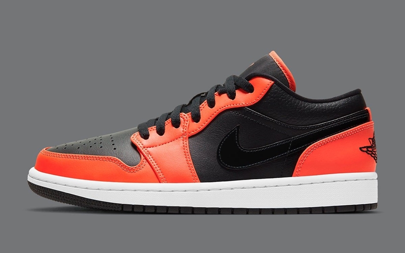 2021年 発売予定！ナイキ エア ジョーダン 1 ロー “ブラック/オレンジ” (NIKE AIR JORDAN 1 LOW “Black/Orange”)