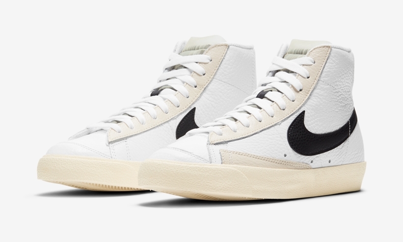 ナイキ ブレーザー ミッド 77 ビンテージ “バーコード/グレー/ホワイト” (NIKE BLAZER MID 77 VINTAGE “Barcode/Smoke Grey/White”) [DD6621-100]