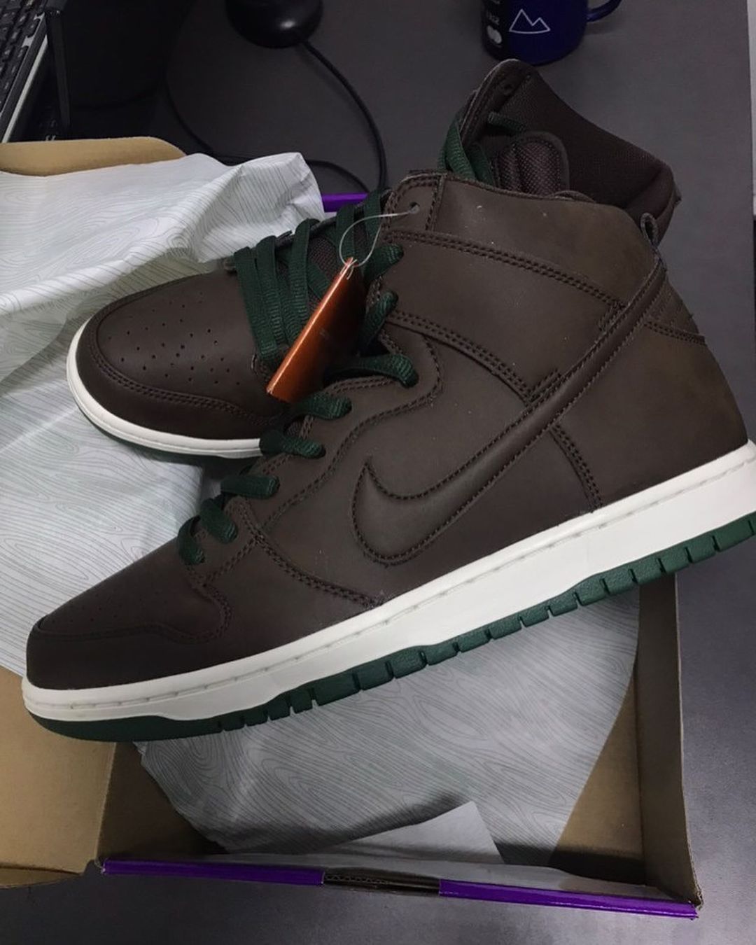 2/1 発売！ナイキ ダンク ハイ “バロックブラウン” (NIKE DUNK HIGH “Baroque Brown”) [CV1624-200]