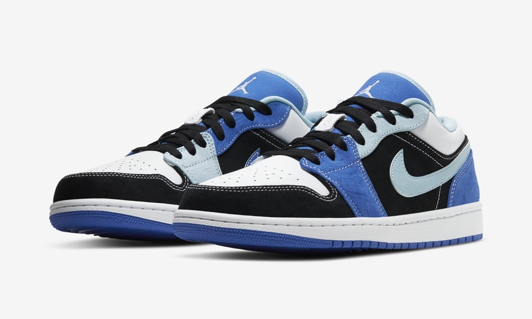 【国内 3/1 発売】ナイキ エア ジョーダン 1 ロー “ブルー/ブラック” (NIKE AIR JORDAN 1 LOW “Blue/Black”) [DH0206-400]