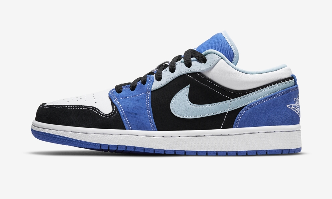 【国内 3/1 発売】ナイキ エア ジョーダン 1 ロー “ブルー/ブラック” (NIKE AIR JORDAN 1 LOW “Blue/Black”) [DH0206-400]