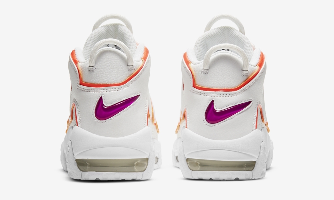 ナイキ エア モア アップテンポ “ホワイト/オレンジ/パープル” (NIKE AIR MORE UPTEMPO “White/Orange/Purple”) [DH4968-100]