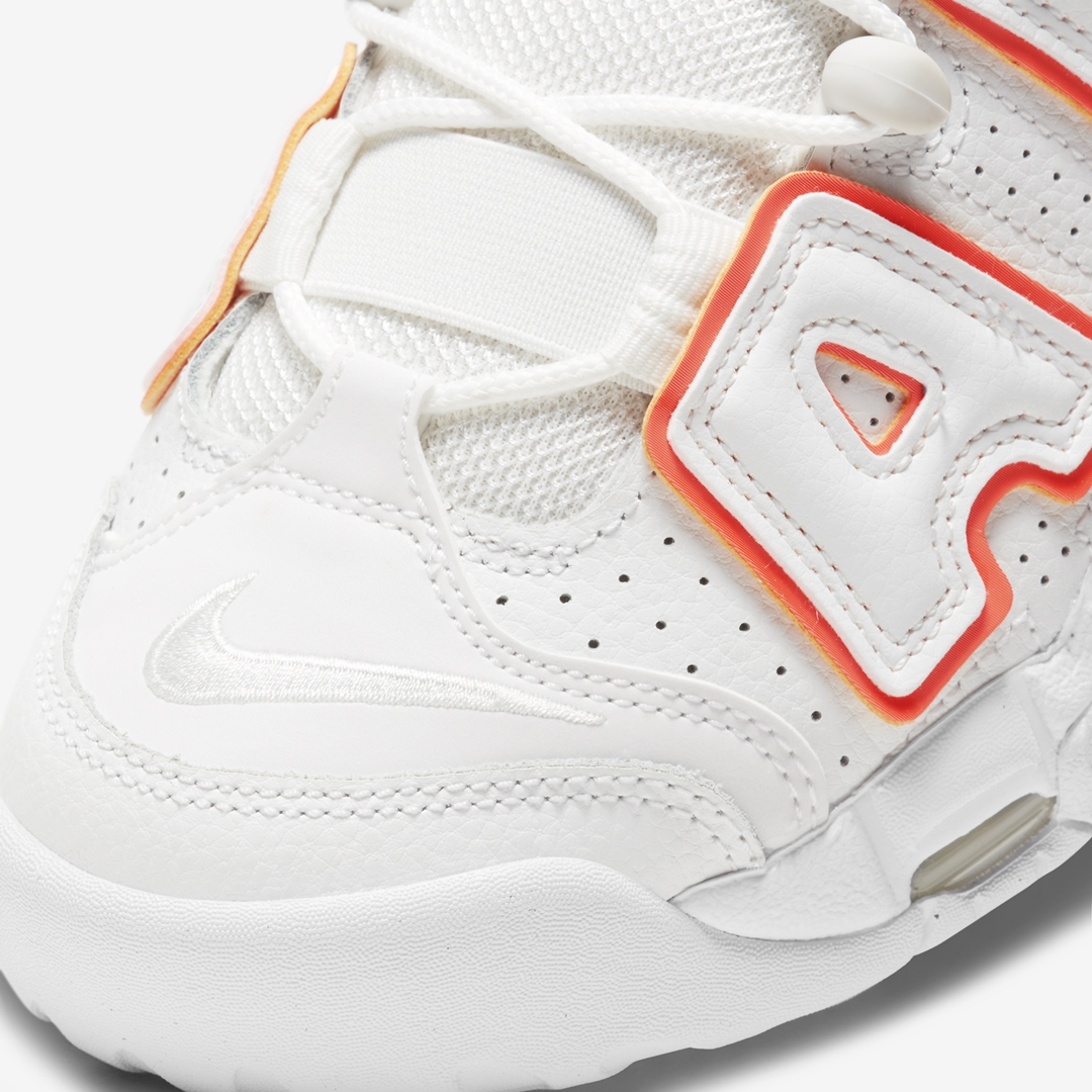 ナイキ エア モア アップテンポ “ホワイト/オレンジ/パープル” (NIKE AIR MORE UPTEMPO “White/Orange/Purple”) [DH4968-100]