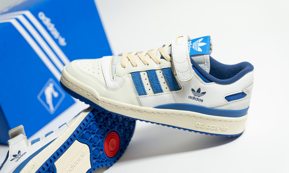 国内 2/17 発売！adidas Originals FORUM 84 LOW “Off White/Bright Blue” (アディダス オリジナルス フォーラム 84 ロー “オフホワイト/ブライトブルー”) [S23764]