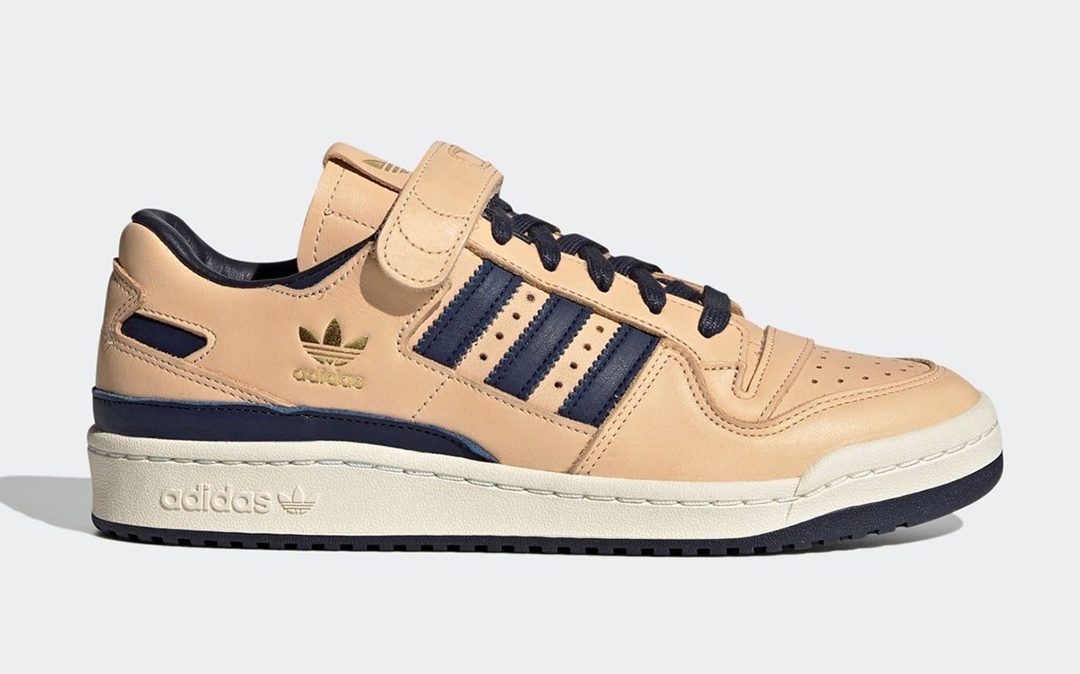 海外 1/30 発売予定！adidas Originals FORUM 84 LOW “Beige/Blue Thread” (アディダス オリジナルス フォーラム 84 ロー “ベージュ/ブルースレッド”) [FY7792]