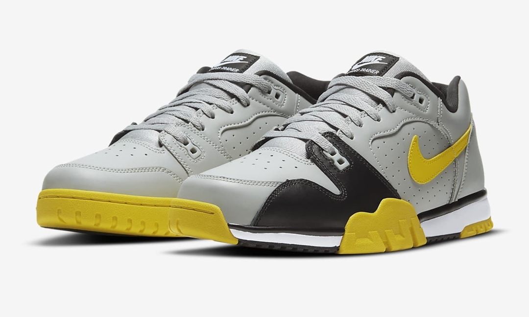 ナイキ クロス トレーナー ロー “ライトスモークグレー/スピードイエロー” (NIKE CROSS TRAINER LOW “Light Smoke Gray/Speed Yellow”) [CQ9182-002]