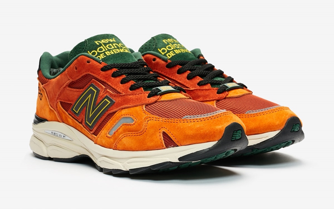 Sneakersnstuff × New Balance M920 “Orange/Green” (スニーカーズエンスタッフ ニューバランス “オレンジ/グリーン”)