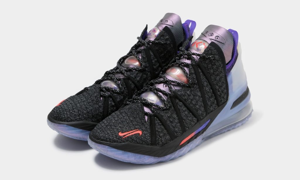 1/8 発売！ナイキ レブロン 18 “ブラック/マルチカラー” (NIKE LEBRON XVIII “Black/Multicolor”) [DB8148-001]