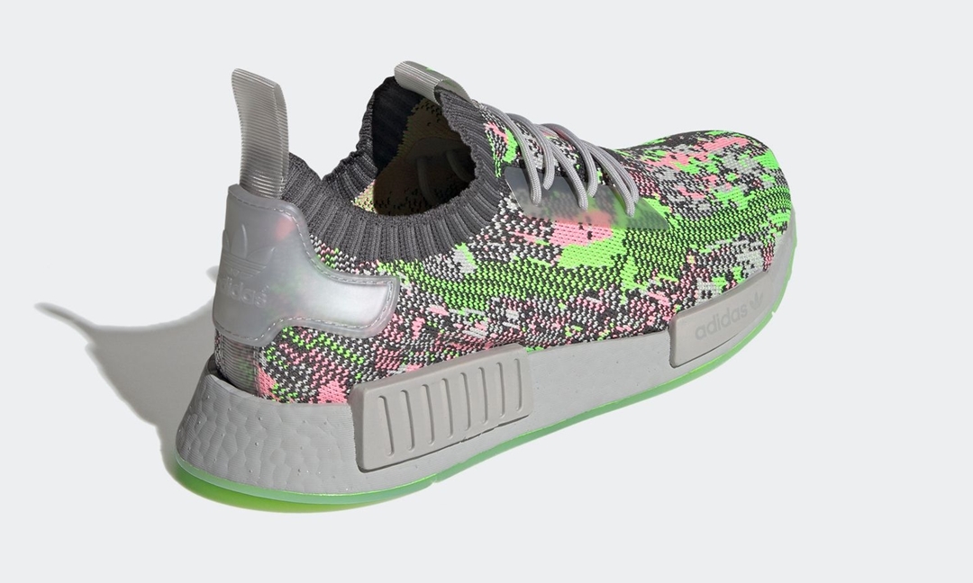 1/14 発売！adidas Originals NMD_R1 PRIMEKNIT “Grey Two/Hyper Pop” (アディダス オリジナルス エヌエムディー “グレイツー/ハイパーポップ”) [G57939]