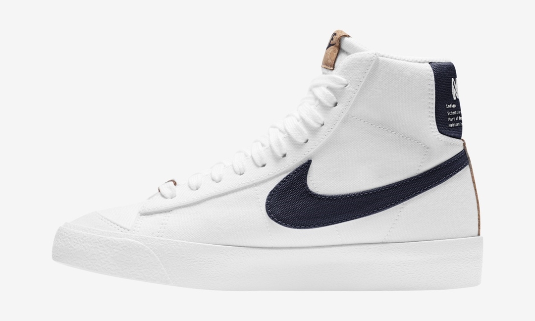 ナイキ ブレーザー ミッド 77 ビンテージ “ホワイト/ネイビー” (NIKE BLAZER MID 77 VINTAGE “White/Navy”) [DC8246-100]