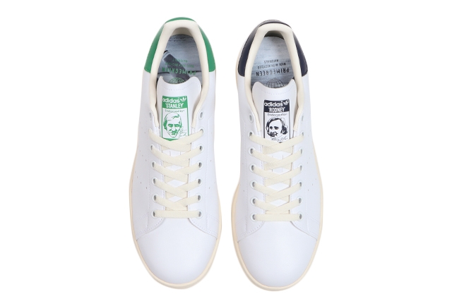 伝説のテニスプレーヤー2人にオマージュを捧げた アディダス オリジナルス スタンスミス “ホワイト/グリーン/ネイビー” (adidas Originals STAN SMITH “White/Green/Navy”) [FY1794]