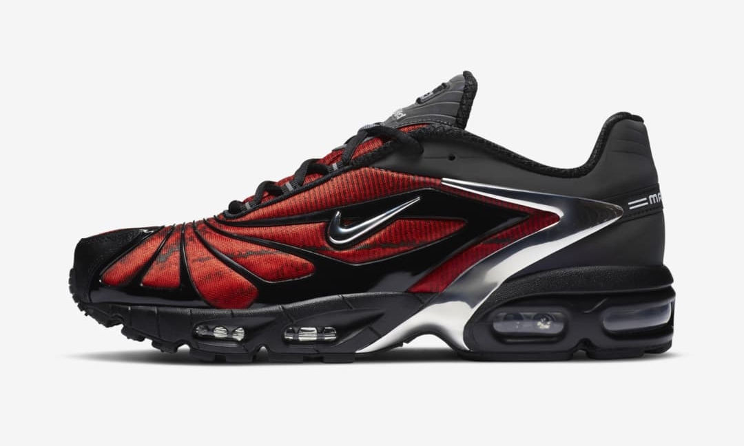 国内 4/2、6/12 発売！Skepta x NIKE AIR MAX TAILWIND V “Black/University Red” (スケプタ ナイキ エア マックス テイルウィンド 5 “ブラック/ユニバーシティレッド”) [CU1706-001/CQ8714-100]