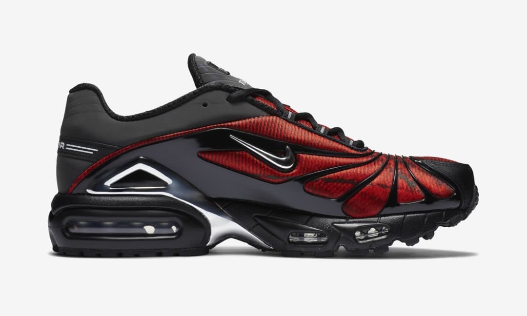 国内 4/2、6/12 発売！Skepta x NIKE AIR MAX TAILWIND V “Black/University Red” (スケプタ ナイキ エア マックス テイルウィンド 5 “ブラック/ユニバーシティレッド”) [CU1706-001/CQ8714-100]