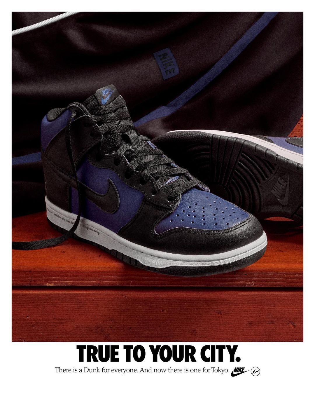 26.0cm NIKE FRAGMENT DUNK HIGH CITY PACK