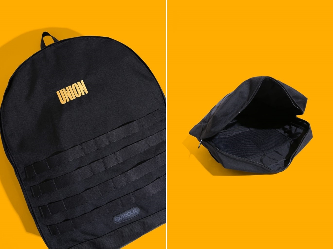 CORDURA素材を使用した UNION × OUTDOOR PRODUCTS “Large PALS Backpack”が1/15 発売 (ユニオン アウトドアプロダクツ)