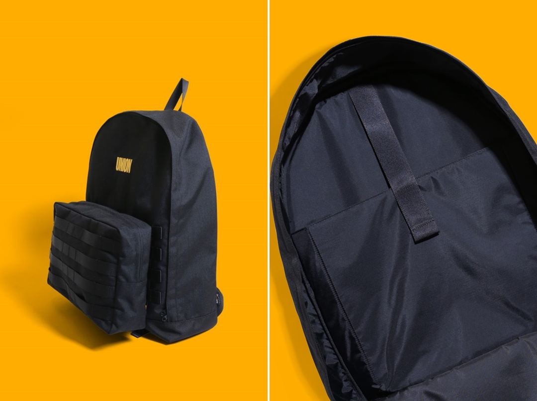 CORDURA素材を使用した UNION × OUTDOOR PRODUCTS “Large PALS Backpack”が1/15 発売 (ユニオン アウトドアプロダクツ)