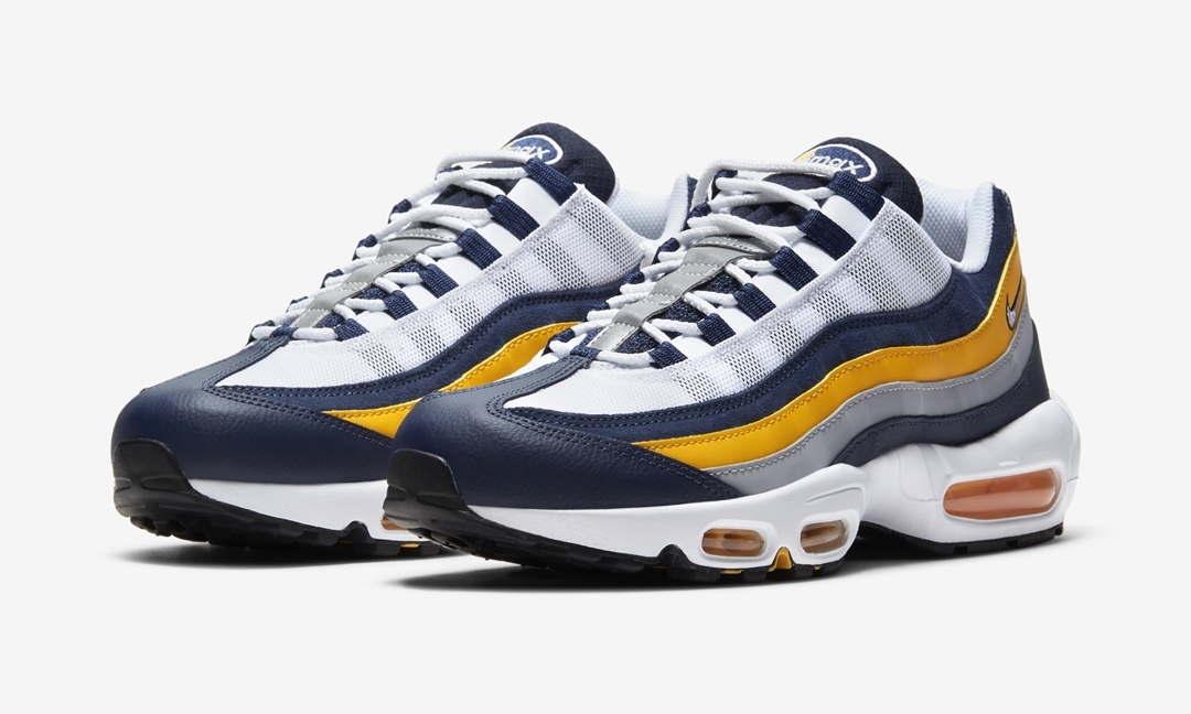 【国内 4/8 発売】ナイキ エア マックス 95 “ネイビー/イエロー/ホワイト” (NIKE AIR MAX 95 “Navy/yellow/White”) [CZ0191-400]