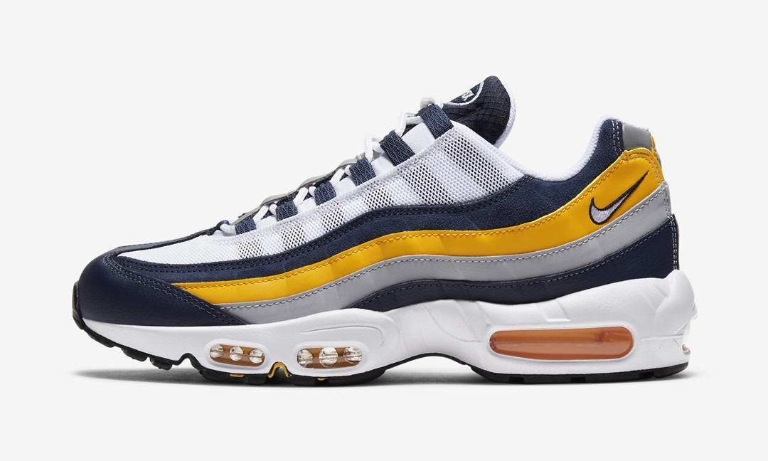 【国内 4/8 発売】ナイキ エア マックス 95 “ネイビー/イエロー/ホワイト” (NIKE AIR MAX 95 “Navy/yellow/White”) [CZ0191-400]