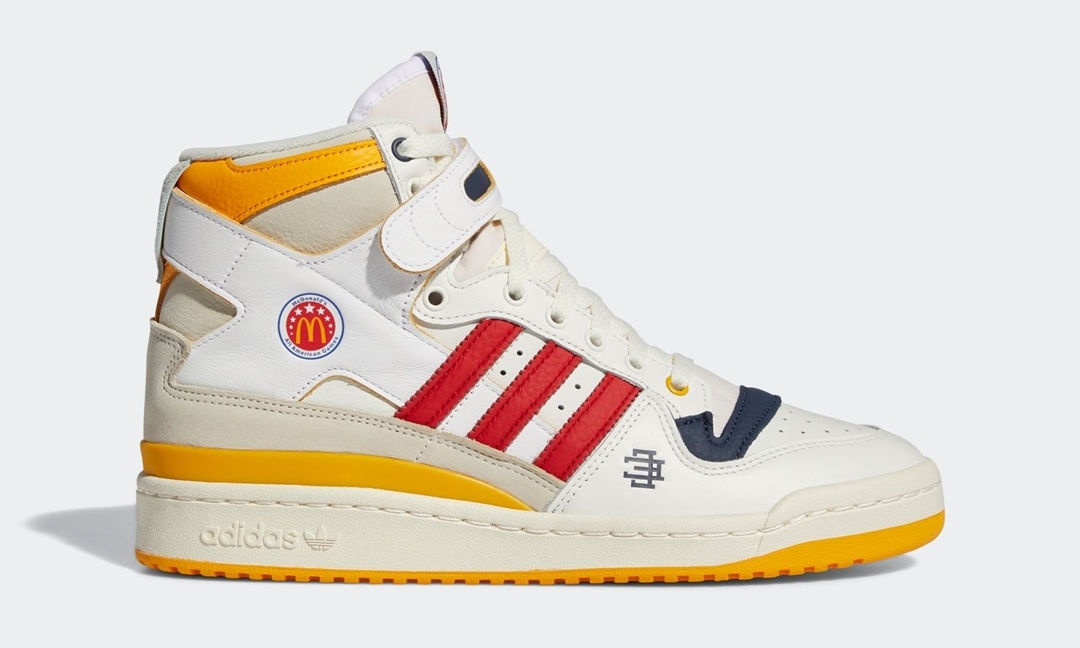 【国内 4/23 発売予定】Eric Emanuel x adidas Originals FORUM HIGH “McDonald/All-American Games” (アディダス オリジナルス フォーラム ハイ “マクドナルド/オールアメリカンゲームズ”) [H02575]