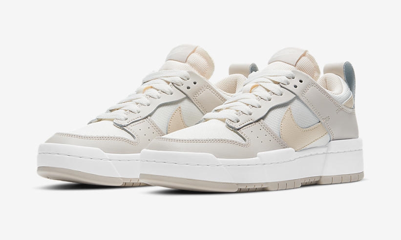 2/4 発売！ナイキ ダンク ロー ディスラプト “セイル/デザートサンド” (NIKE WMNS “DUNK” LOW DISRUPT “Sail/Desert Sand”) [CK6654-103]