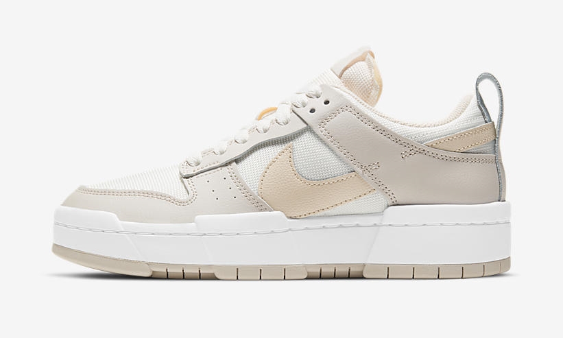 2/4 発売！ナイキ ダンク ロー ディスラプト “セイル/デザートサンド” (NIKE WMNS “DUNK” LOW DISRUPT “Sail/Desert Sand”) [CK6654-103]