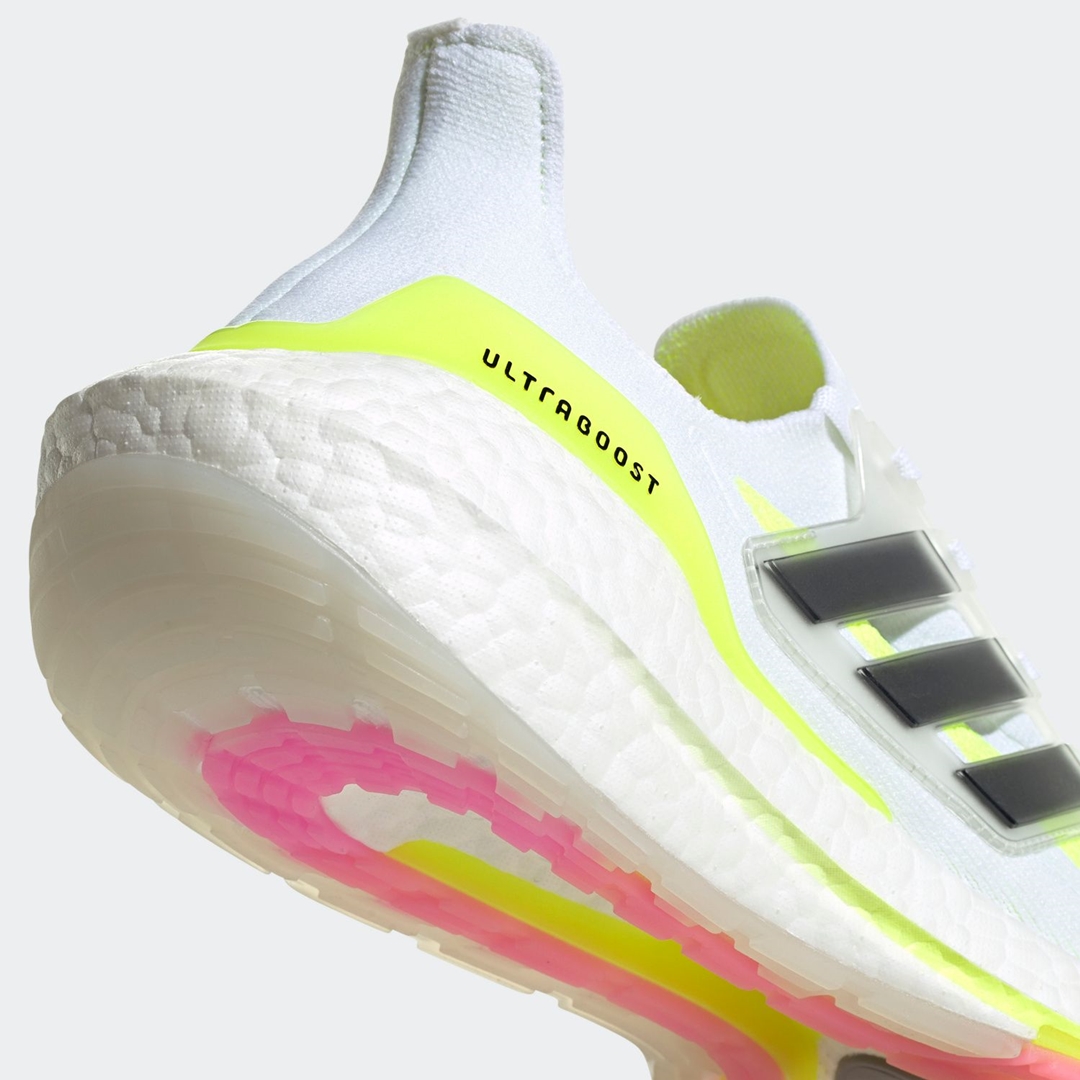 2/4 発売！adidas ULTRA BOOST 21 “White/Core Black/Solar Yellow” (アディダス ウルトラ ブースト 21 “ホワイト/コアブラック/ソーラーイエロー”) [FY0377]