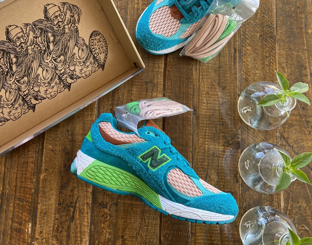 【国内 6/25 発売】シューズデザイナー「Salehe Bembury」 × New balance ML2002 “Water” (サレヘ・ベンバリー ニューバランス “ウォーター”)