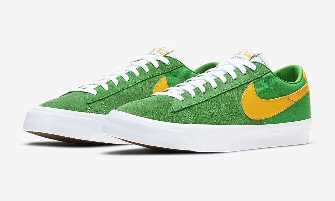 ナイキ SB ズーム ブレーザー ロー プロ GT “ラッキーグリーン/ブラック” (NIKE SB ZOOM BLAZER LOW PRO GT “Lucky Green/Black”) [DC7695-300]