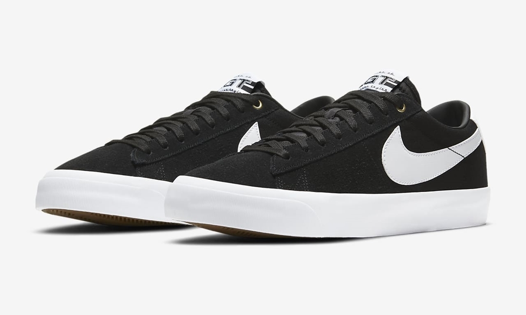 1/16 発売！ナイキ SB ズーム ブレーザー ロー プロ GT “ブラック/ホワイト/ガム” (NIKE SB ZOOM BLAZER LOW PRO GT “Black/White/Gum”) [DC7695-002]