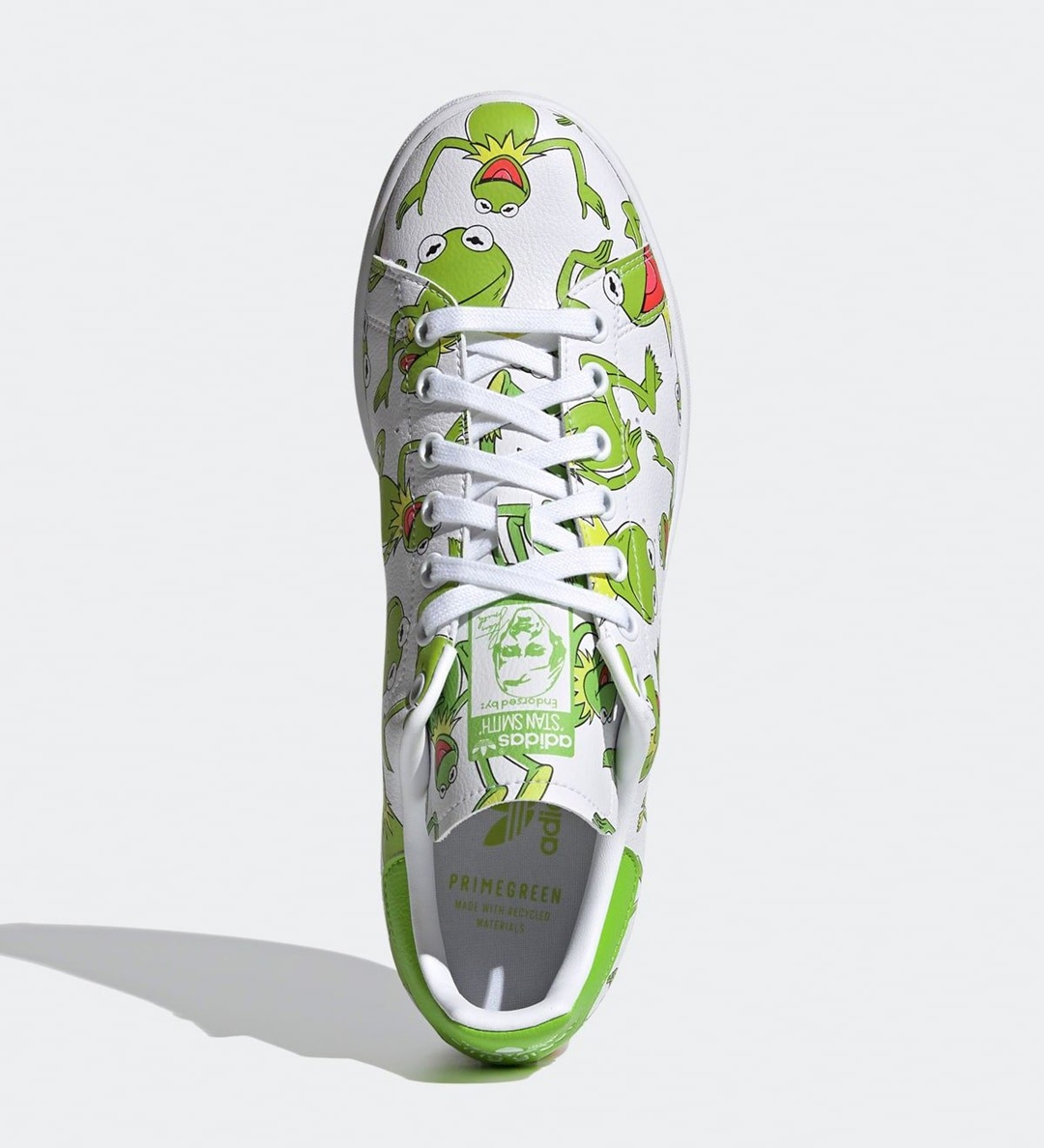 【国内 4/4 発売】グリーンカラーのキャラクターを採用した「キャラクターパック」からKermit the Frog x adidas Originals STAN SMITH (カーミット ザ フロッグ アディダス オリジナルス スタンスミス) [FZ2707]が登場！